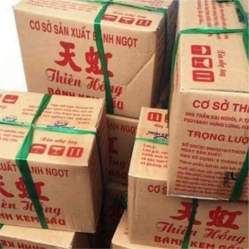 500gr bánh gấu nhân kem thiên hồng thơm ngon