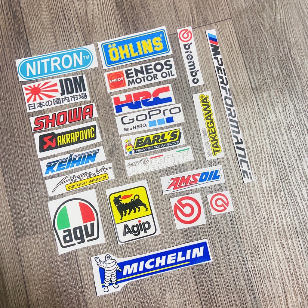 Bộ sưu tập miếng tem LOGO rời, miếng tem HUY HIỆU tên chữ hãng các kiểu keo siêu dính, bao tróc, siêu đẹp