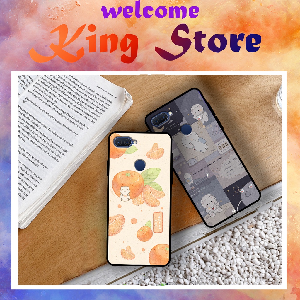 [FreeShip ExTra] Ốp lưng Oppo A1k/Oppo A3s/Oppo A5s/Oppo A7/Oppo A12 in hình gấu dễ thương