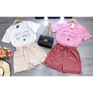set áo phông + quần đũi