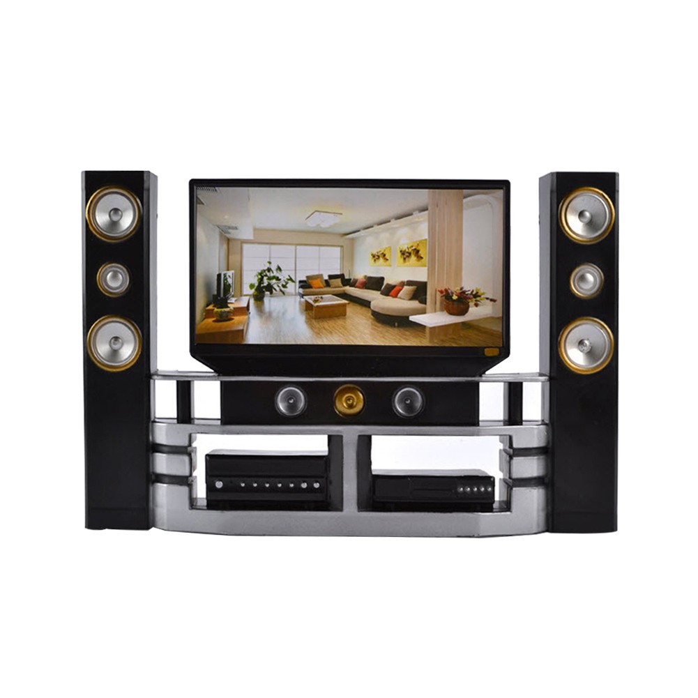 Phụ Kiện TV Mini Cho nhà Búp Bê