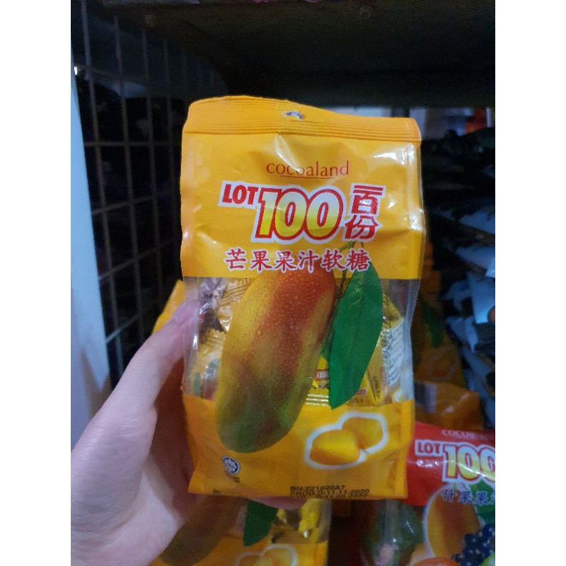 Kẹo Lot100 xoài 150g