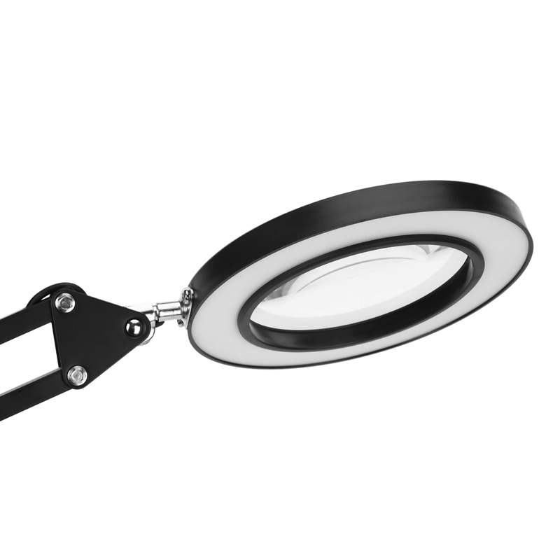 Đèn LED Kính Lúp 10 Cấp Độ 3 Chế Độ Và 5 Thấu Kính Tùy Chỉnh Kèm Kẹp Tùy Chỉnh Tiện Dụng Cho Bàn Làm Việc