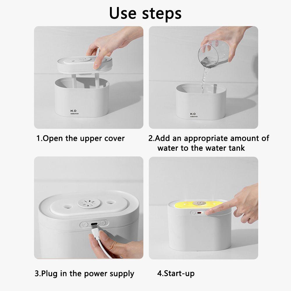 YNATURAL Máy Phun Sương Tạo Độ Ẩm Không Khí Sạc Điện Tiện Lợi