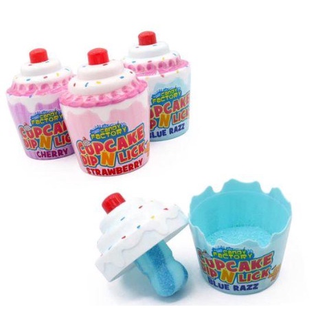 Kẹo Mút Chấm Bột Trái Cây Yumiy Cupcake Dip 'N Lick 40gr