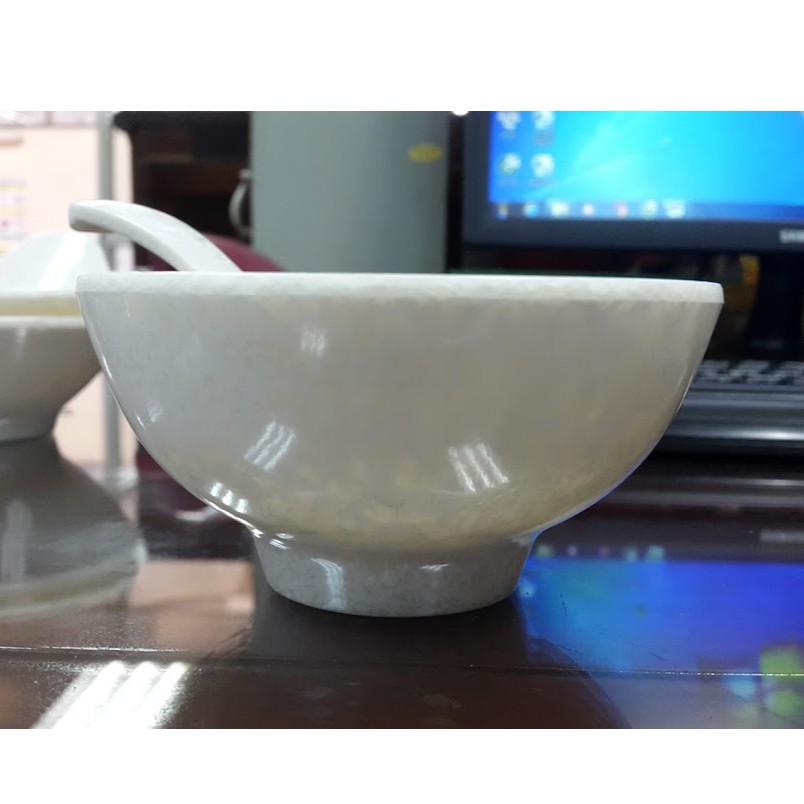 Chén cơm nhựa Melamine cao cấp kiểu vân đá (CO11VD)