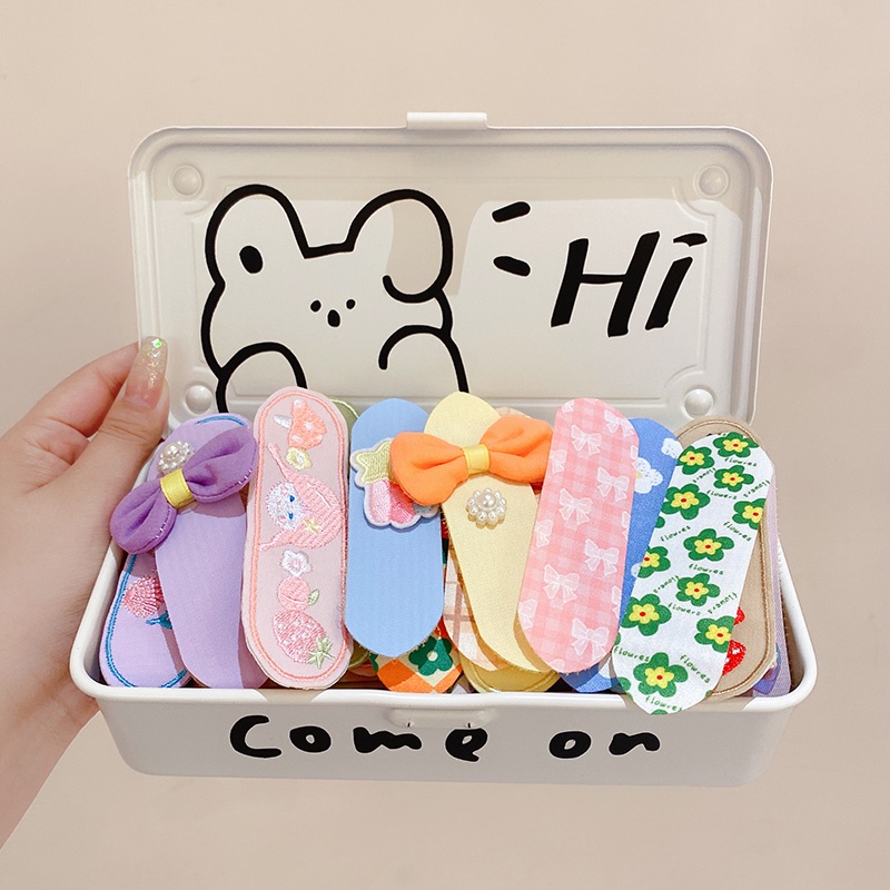 Bộ Kẹp Tóc Phong Cách Hàn Quốc Dễ Thương Dành Cho Trẻ Nhỏ