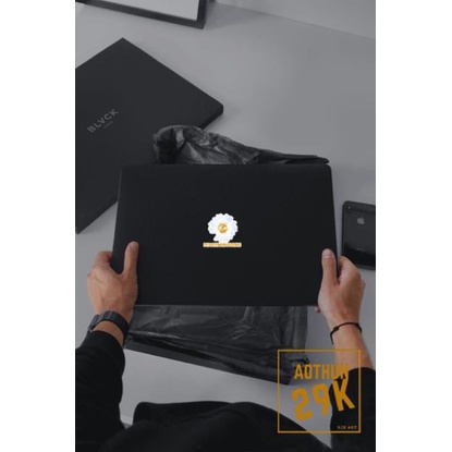 Set 5 Sticker Hoa Cúc Minusone Dán Trang Trí Laptop Vali Bàn Kệ Tủ