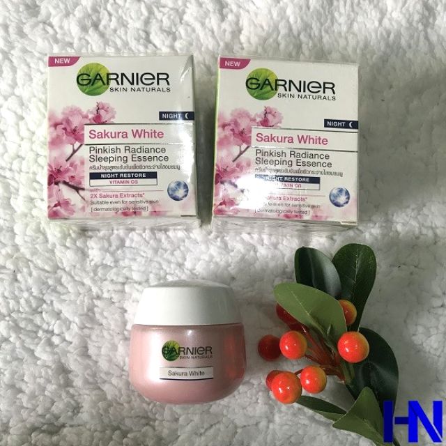 Kem dưỡng trắng da Garnier đêm thái lan