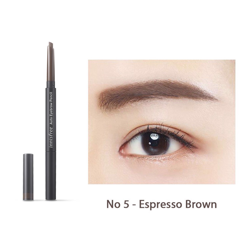 Chì kẻ mày Innisfree Auto Eyebrow Pencil