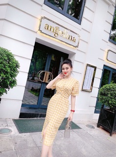 VÁY KẺ XOẮN EO (KÈM ẢNH CHỤP THẬT TRẢI SÀN)