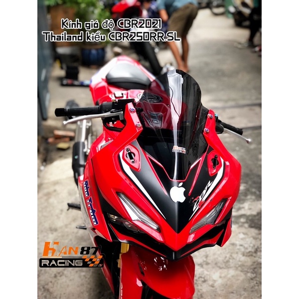 Kính Gió Độ CBR150R 2021 2022 2023 - Thailand kiểu CBR250RR.SL -vòm cao Đẹp