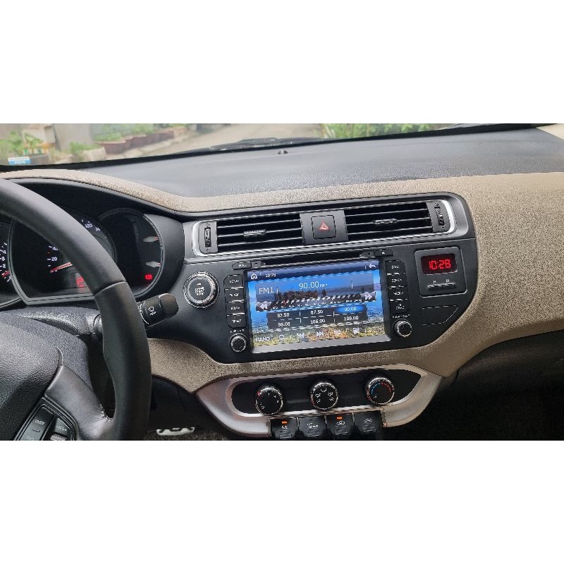 Nút start stop Kia Rio Nút khởi động thông minh có  đề nổ từ xa tích hợp trên chìa khóa zin tặng kèm bút thử điện 12V