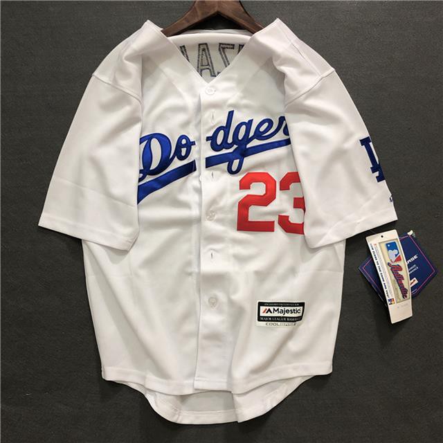 Áo Thun Bóng Chày Mlb Tay Lửng Dáng Rộng Phong Cách Hip Hop