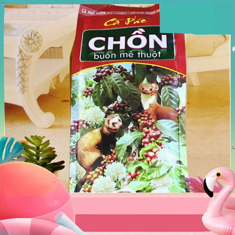 [ ĐỪNG BỎ QUA CƠ HỘI THƯỞNG THỨC ] Cà phê pha Phin truyền thống Chồn Buôn Mê Thuộc của công ty Cao Đại Nguyên 500gr NXG