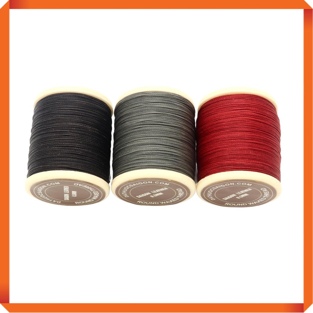 Chỉ may đồ da handmade 0.5mm cao cấp thương hiệu Da Thuộc Sài Gòn