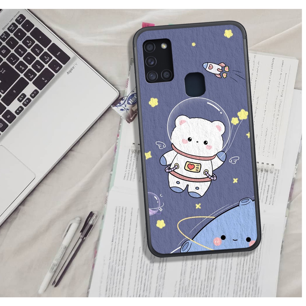 [ HOT BỎNG TAY] ỐP LƯNG SAM.SUNG A21S/M21/M30S/M31 , IN HINH CHIBI PHI HÀNH GIA ĐÁNG YÊU, SIÊU CUTE.