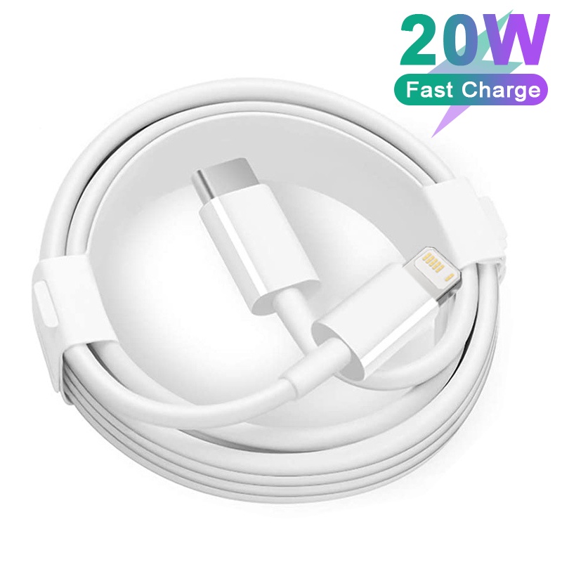 Cáp Sạc Nhanh USB C Sang PD 20W Cho iPhone 11 12 13 Pro MAX mini XR XS MAX X 7 8 Plus SE