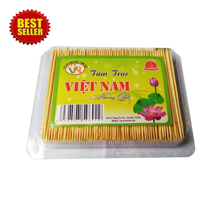 Tăm Trúc  Tăm Tre Nhọn Giá Sỉ, Hương Quế Cao Cấp.