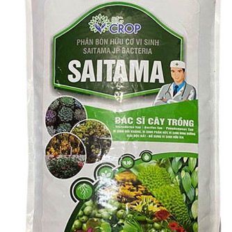 Phân Hữu Cơ Vi Sinh SAITAMA (1kg) - Phân Bổ Sung Nấm Đối Kháng Trichoderma