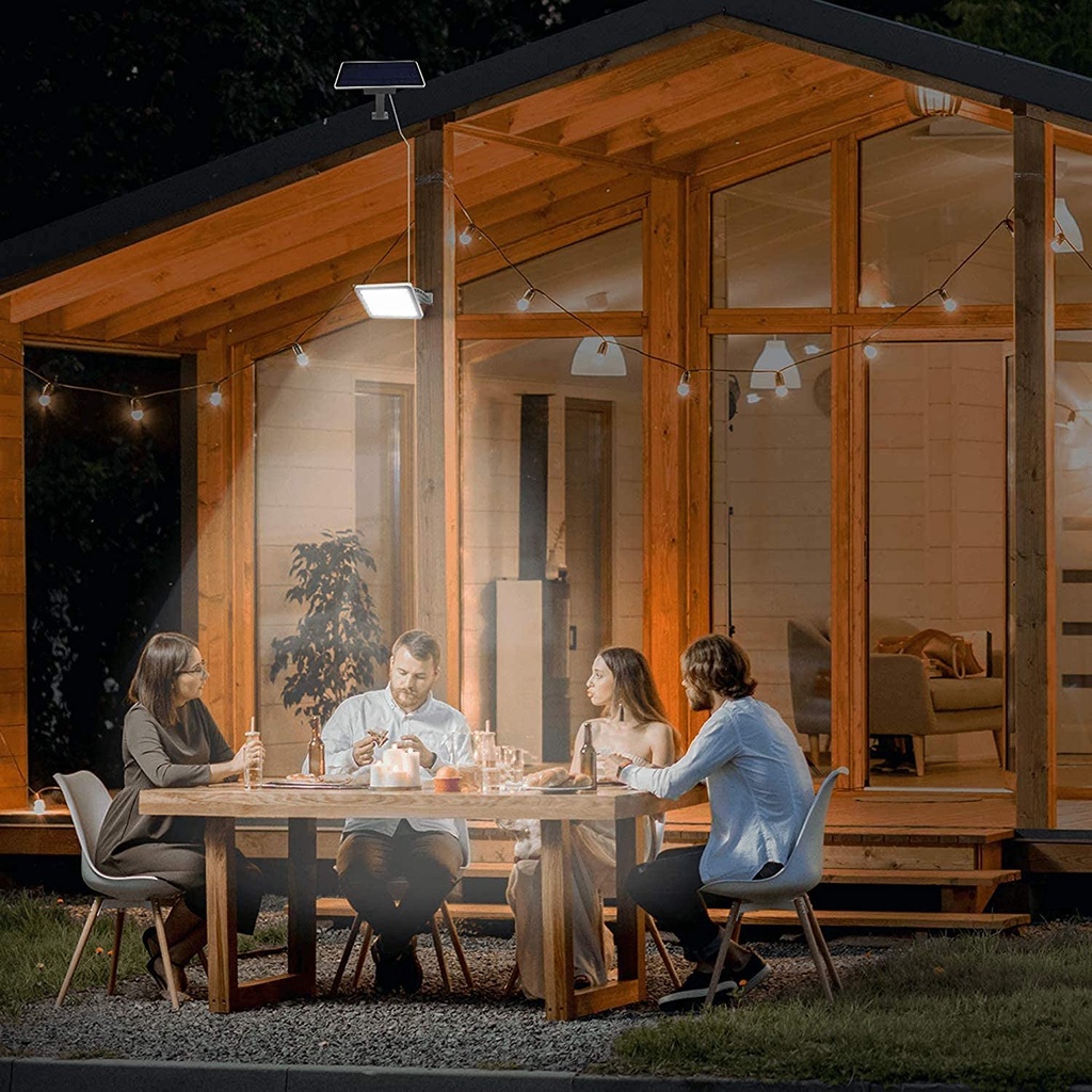 Đèn LED 48 Bóng Sử Dụng Năng Lượng Mặt Trời 5500mAh
