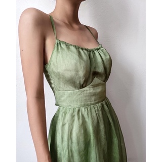  THE SIMS - Đầm voan đuôi cá xòe xẻ lưng BELLA MINI DRESS  Phù hợp các bạn <1m60  