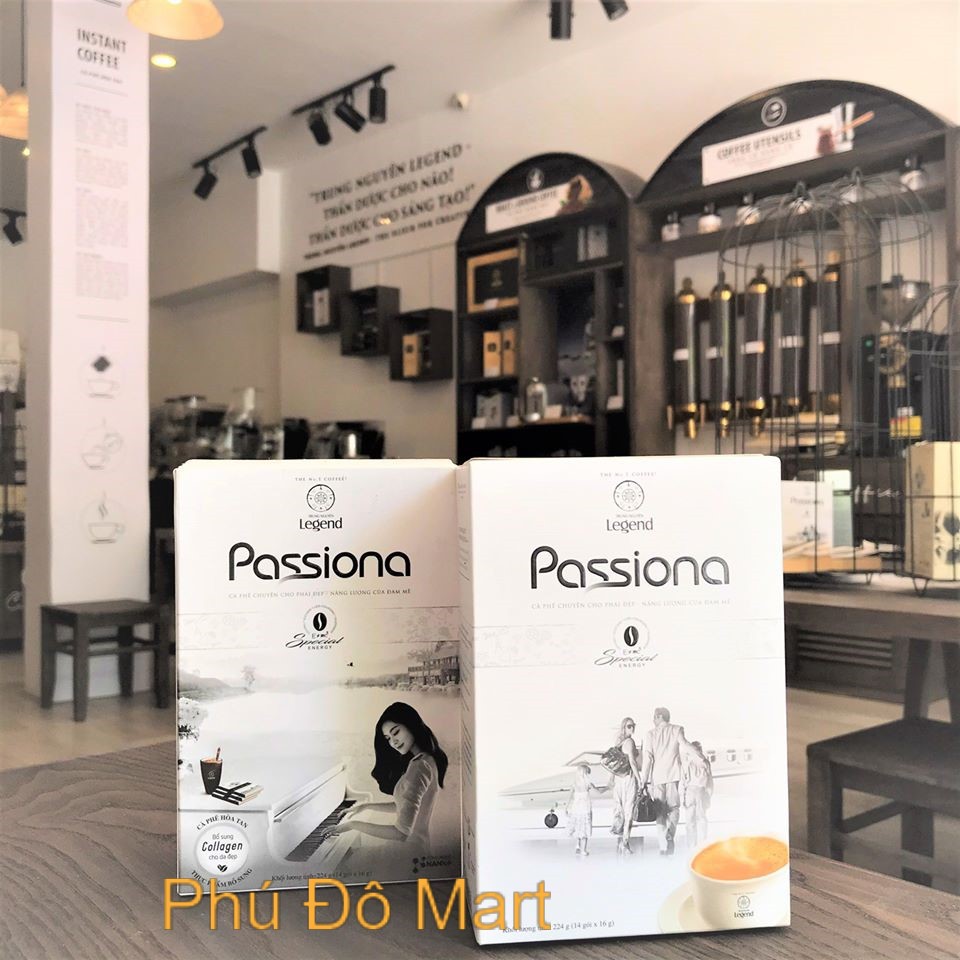 Cà phê Legend Passiona hòa tan 4in1 dành cho phái đẹp - Trung Nguyên