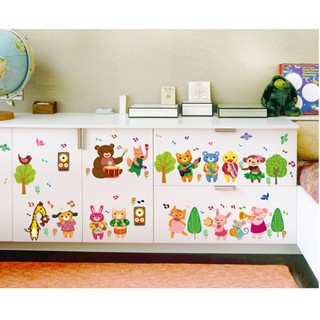 Decal cho bé dàn hợp ca đáng yêu