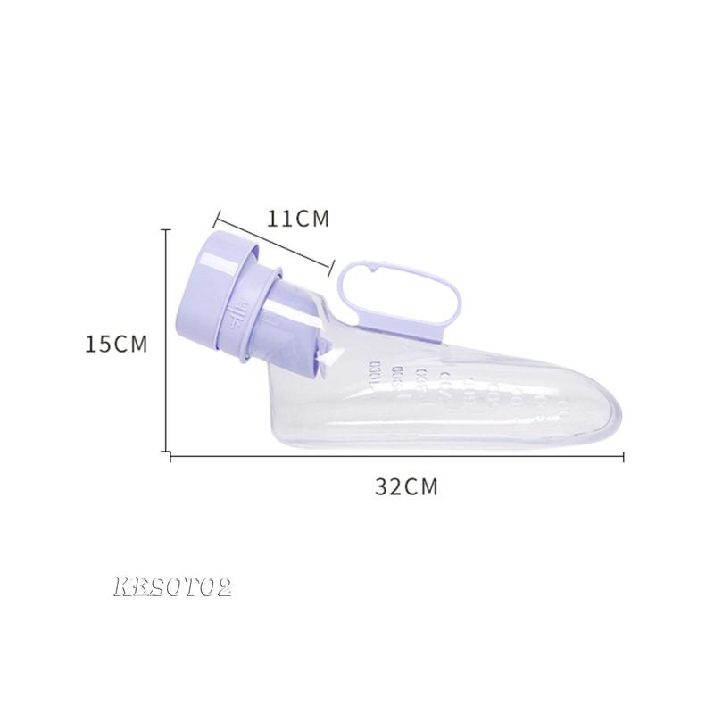 [Kesoto2] Bình Nước Tiểu Trên Xe Hơi Chống Tràn Tay Cầm Dễ Dàng Cho Bệnh Nhân / Giườ