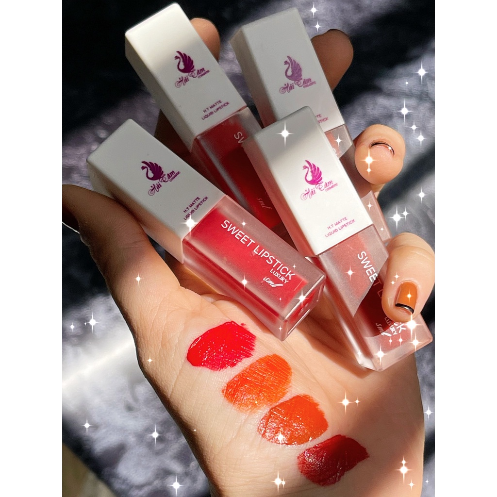 Son Kem Chất Mềm Mịn Hải Tâm Sweet Lipstick Vỏ Vuông Nhám