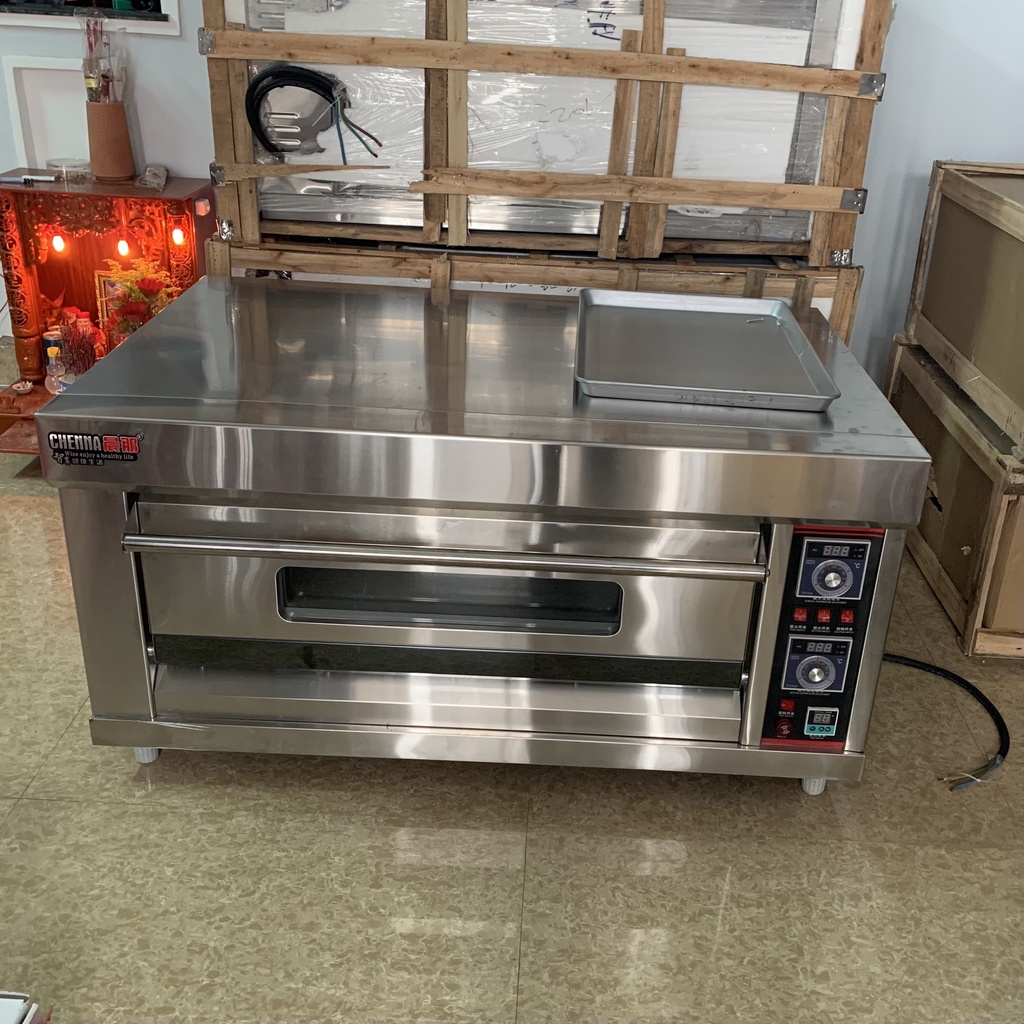 LÒ NƯỚNG SÀN 1 TẦNG 2 KHAY NƯỚNG BÔNG LAN SINH NHẬT BÁNH ÂU THIẾT BỊ LÀM BÁNH  - OVEN1T2K