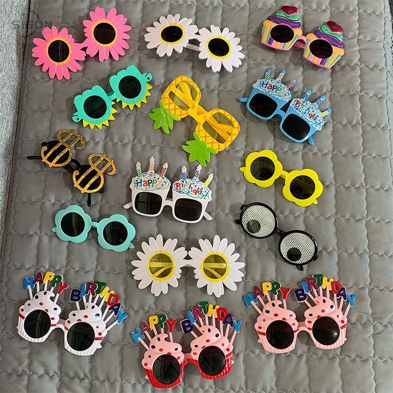 Funny And Cute Style Glasses, Casual Outdoor Photo Party Trend All-Match