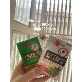Dầu gió con ó 24ml xanh/trắng mỹ