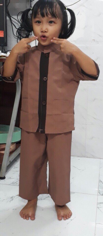 Đồ Lam Đi Chùa Cho Bé # Lãnh Tụ Phối # Đồ Bộ Bé # Quần Áo