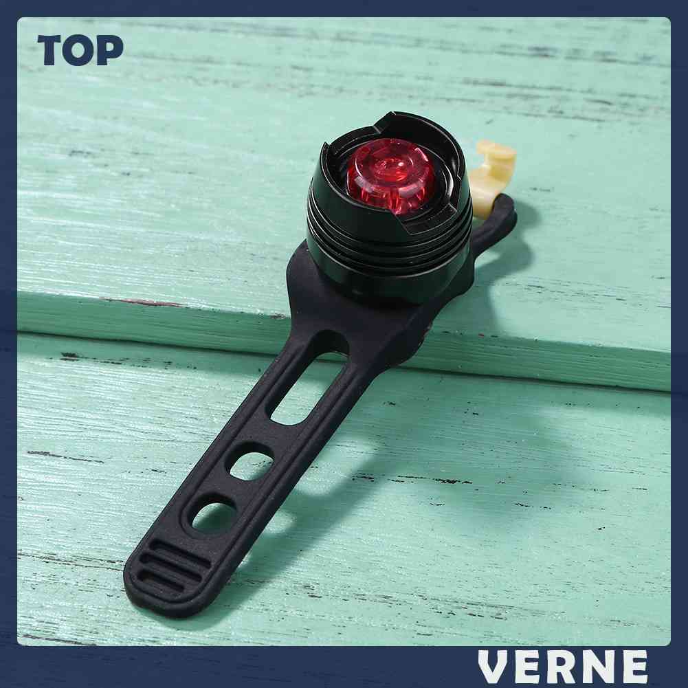 Đèn LED Silicone Cảnh Báo Cho Đuôi Xe Đạp VERNE 3 Chế Độ