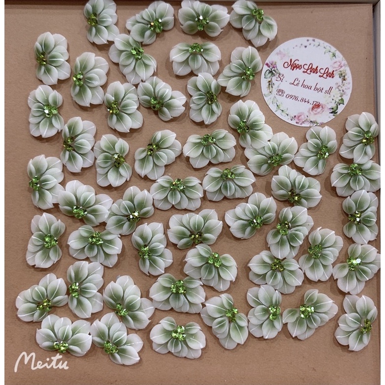 Hoa bột nail