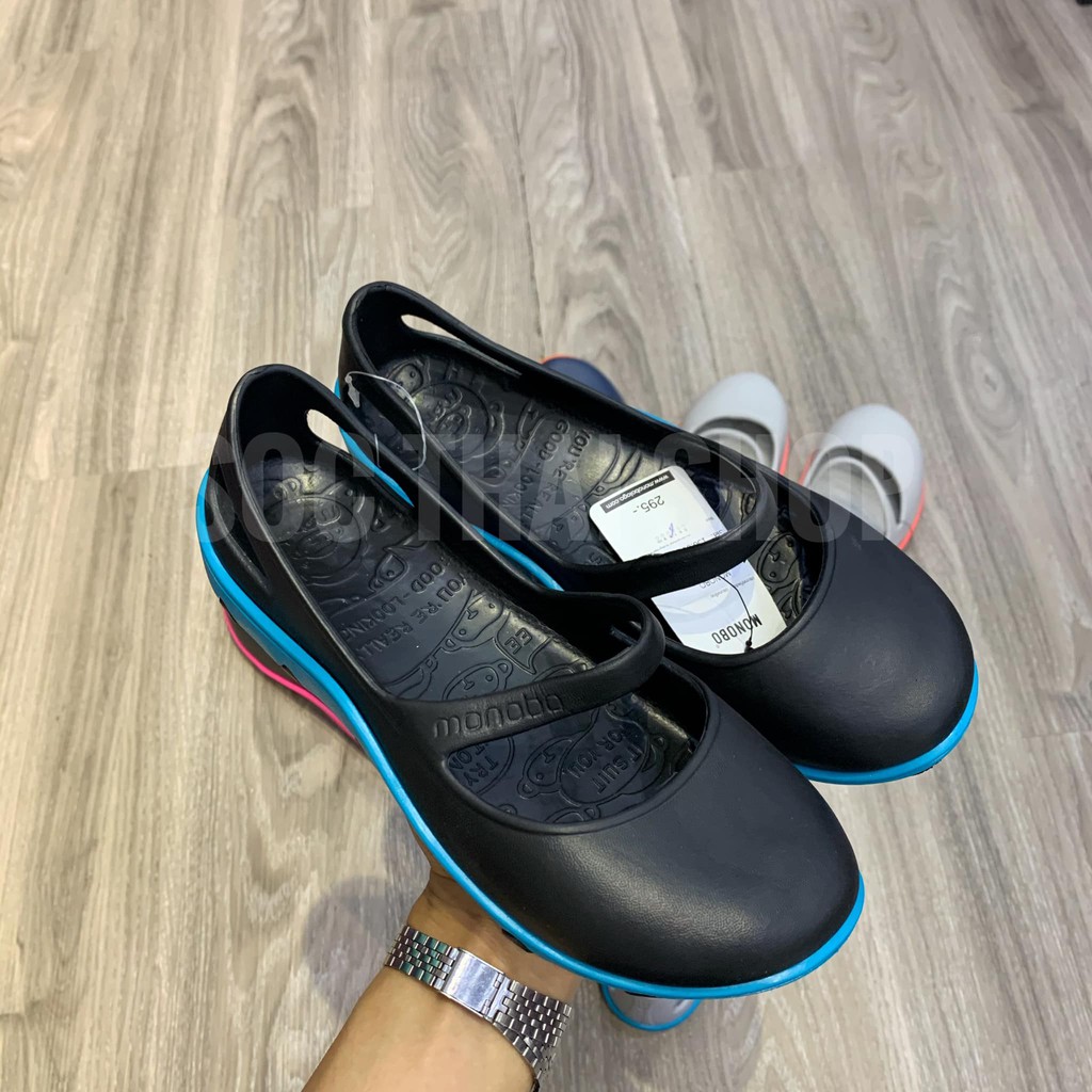 Giày Thái Lan nữ Monobo Tammy Chính Hãng – Đen đế xanh | BigBuy360 - bigbuy360.vn