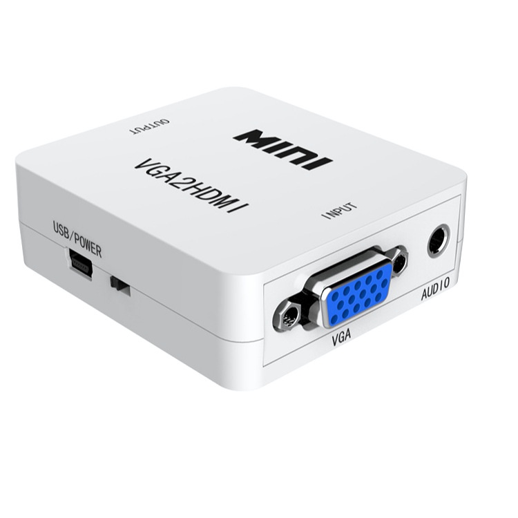 Bộ ChuyểN VGA Sang HDMI 1080P HD VGA2HDMI VGA