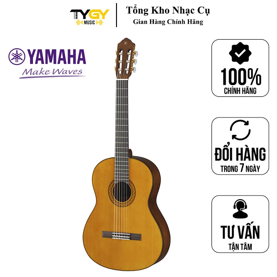 Đàn Guitar Classic Yamaha C70 Chính Hãng - Tặng Kèm Bao đàn, Capo, Pick