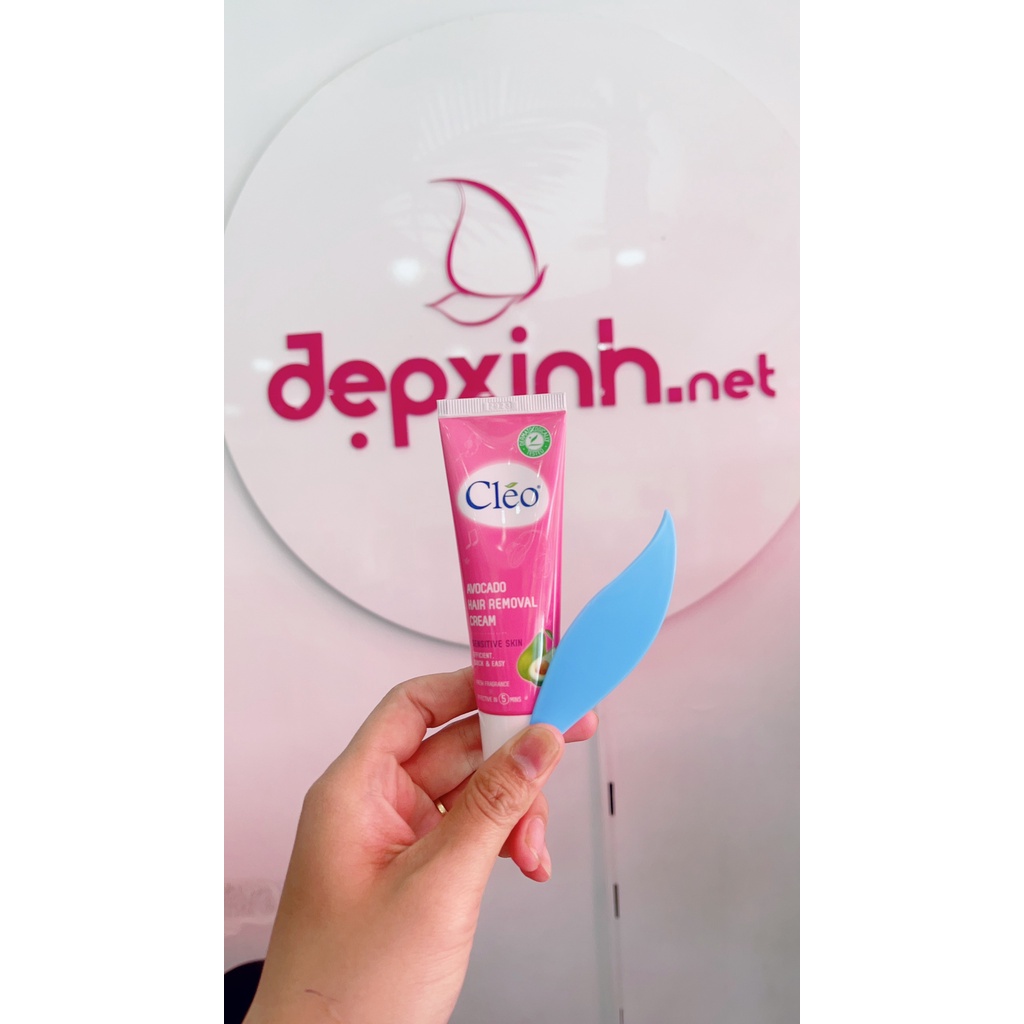 Kem tẩy lông Cleo Avocado dành cho da nhạy cảm 50g-Hồng