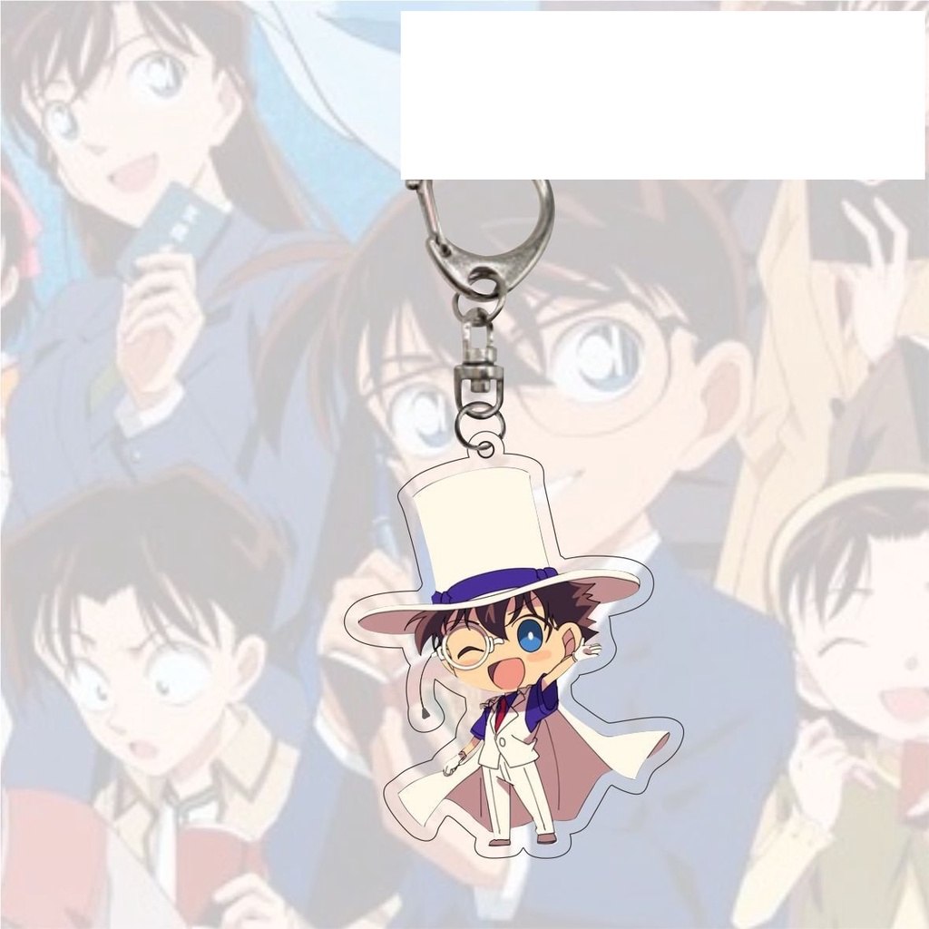 ( Mica trong acrylic ) Móc khóa THÁM TỬ LỪNG DANH CONAN Detective Conan anime chibi dễ thương xinh xắn