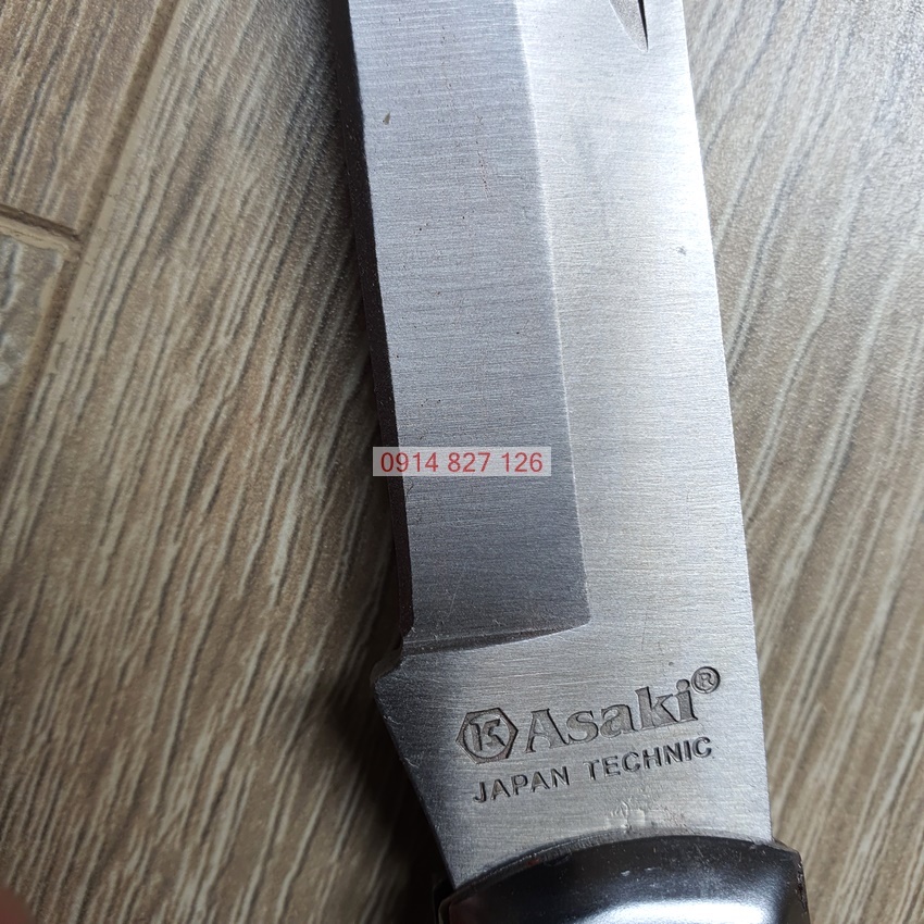 Dao gập rọc cáp đa năng cho thợ điện Kapusi Japan chiều dài 180mm, Bảo hành 12 tháng