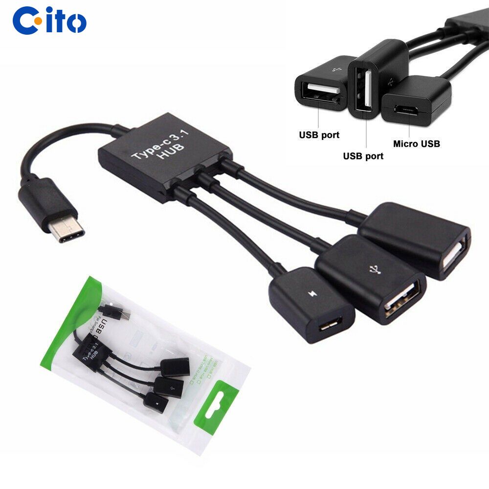 Cáp chuyển đổi 3 trong 1 cho máy ảnh/điện thoại bàn phím máy tính