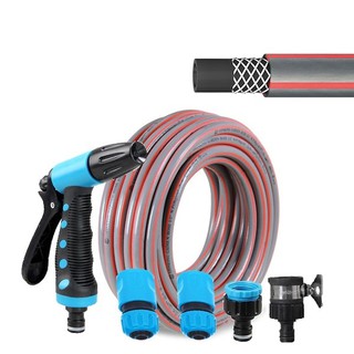 Combo bộ vòi rửa xe tăng áp, vòi tưới cây 10 mét siêu bền