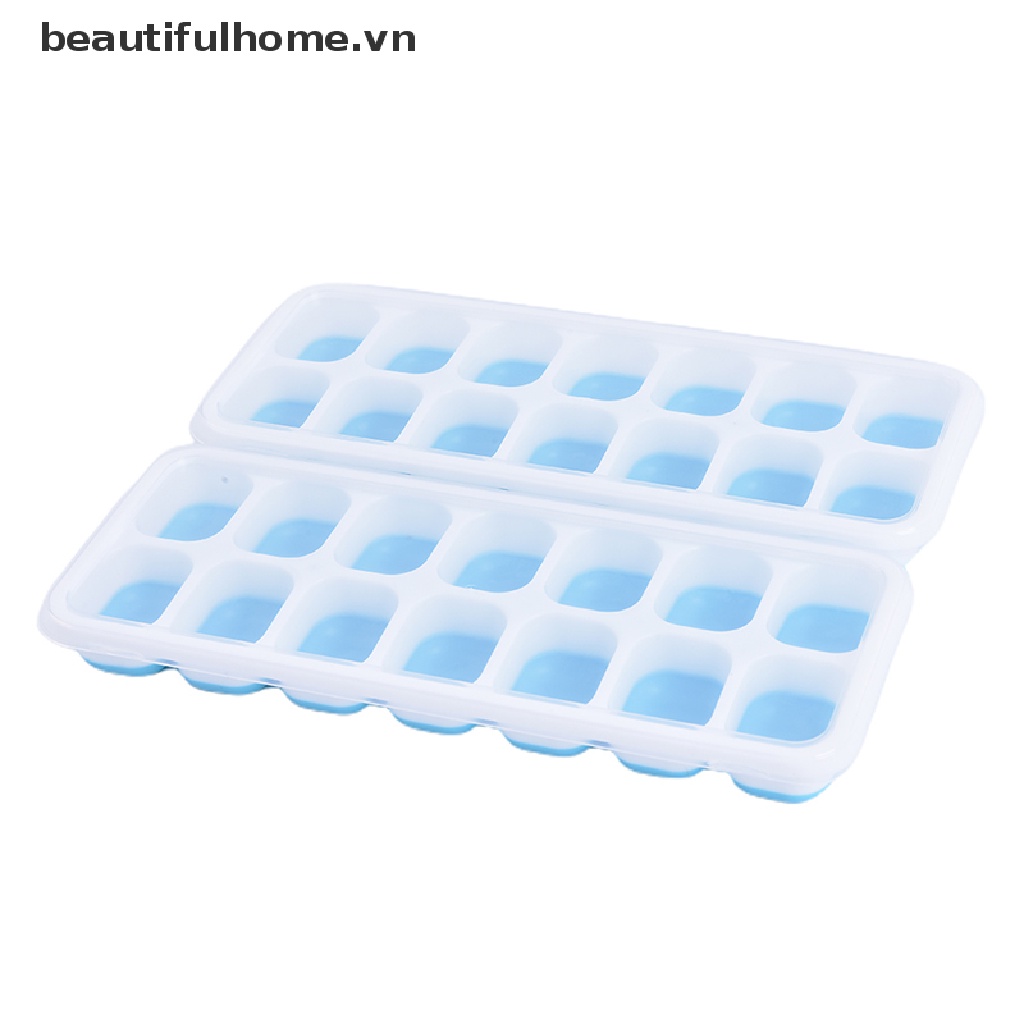 Khuôn Silicone Làm Đá / Thạch / Cocktail Có Tay Cầm Tiện Dụng