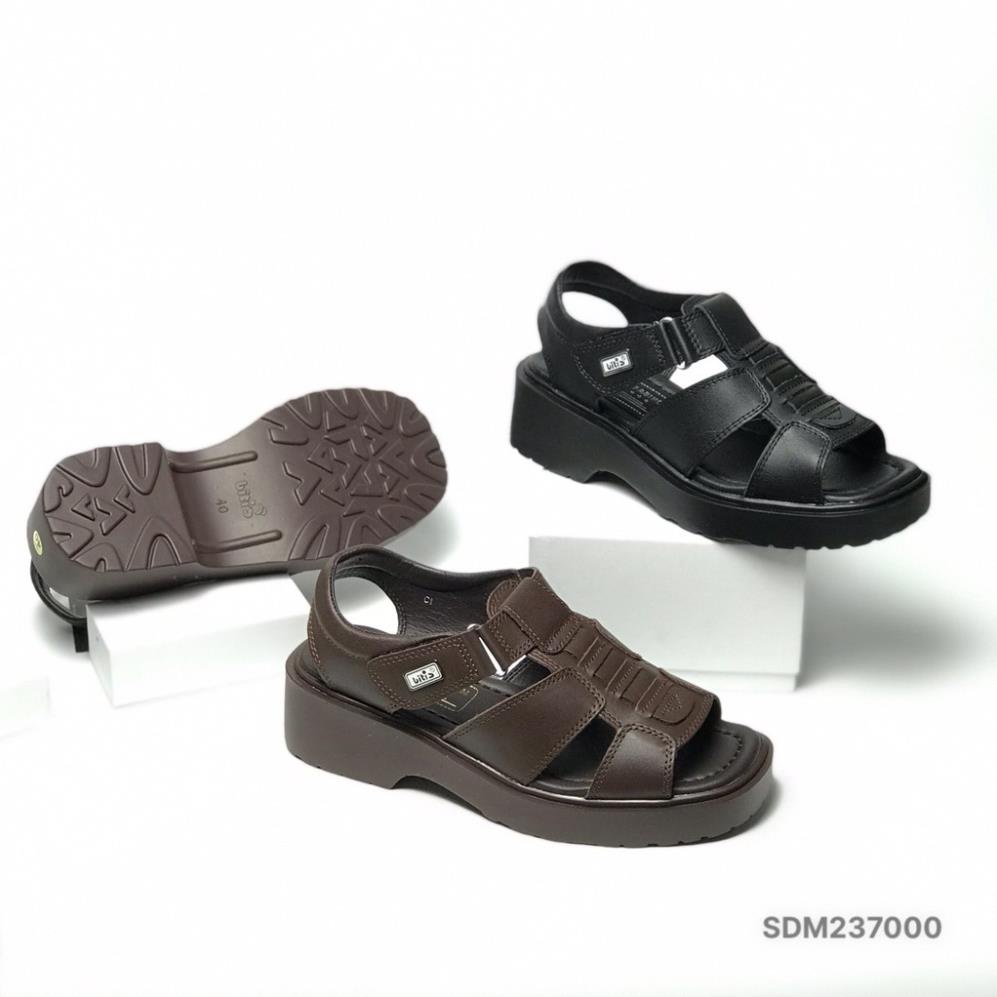 Sandal nam BTIS ❤️FREESHIP❤️ Dép quai hậu trung niên quai da đế cao SDM237000 - Uy tín-Chất Lượng ONB