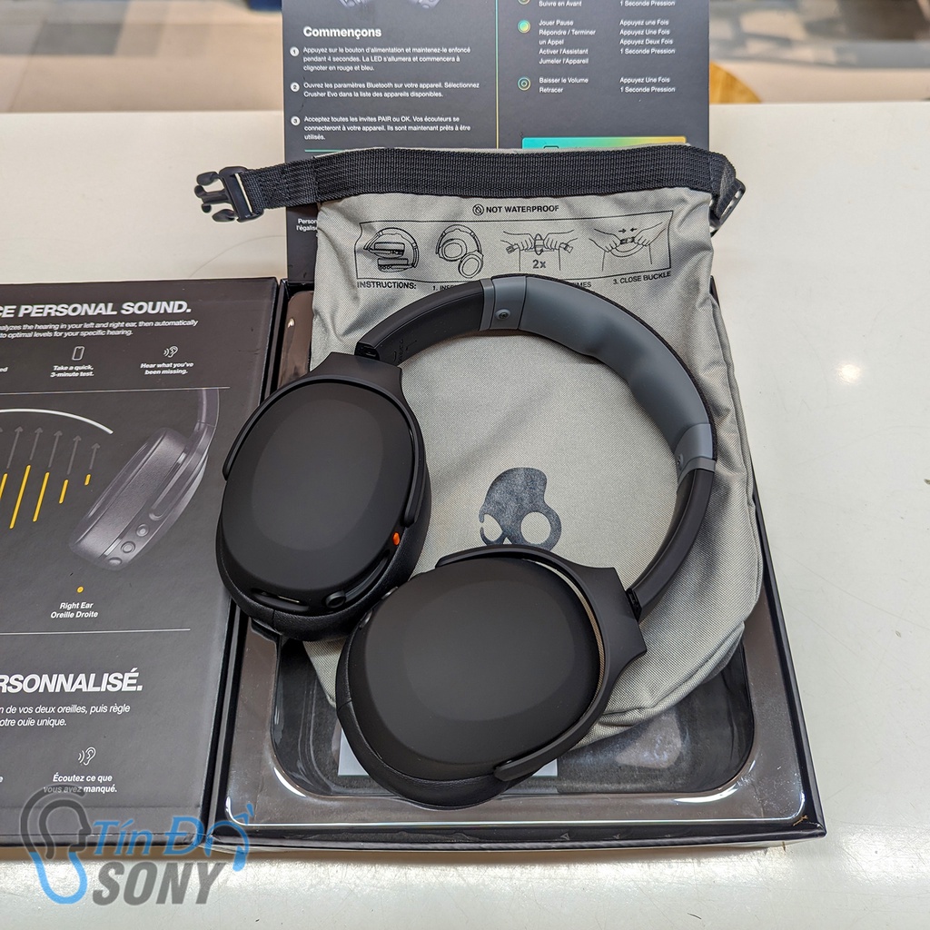 Tai nghe Bluetooth Skullcandy Crusher Evo|Like New
