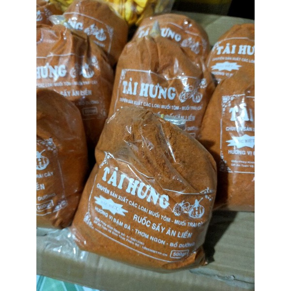 500g muối tôm tài hưng 35k