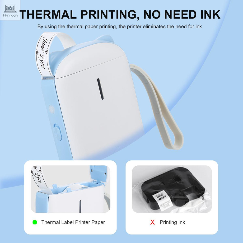 Máy In Nhãn Điện Mini Kkmoon | BigBuy360 - bigbuy360.vn