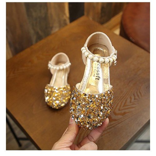 Sandal bé gái kim sa